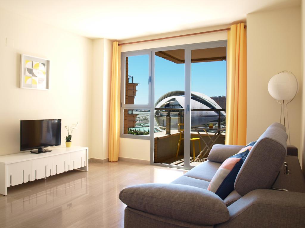 발렌시아 Apartup Yellow Opera View 아파트 객실 사진